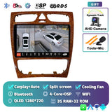 QLED Android Head Unit with GPS Navigation for Mercedes C Class