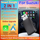2-in-1 Wireless CarPlay and Android Auto Adapter for Suzuki CarPlay Adapter OEM