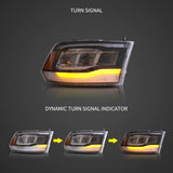 Vland LED Reflection Headlights Dodge Ram 09-18 Car Interior Accessory Vland
