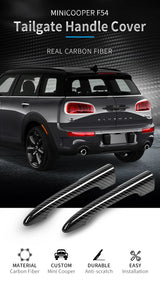 Tailgate Handle Cover Carbon Fiber for Mini Cooper F54 Car Interior Accessory GMUNI