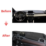 Custom Fit Dashboard Cover Pad for Mazda 6 GL Atenza 2015-2017 Dashboard Mat CATUSIKI