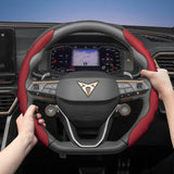 Cupra Sport Leather Cover for Formentor & Leon Car Interior Accessory Hocasen