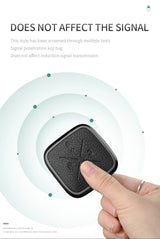 Metal and Leather 4 Button Car Key Case Cover for Zeekr X 001 009 2022 2023