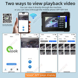 5Inch Waterproof Motorcycle Monitor with CarPlay & DVR