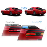Sequential LED Tail Lights for Dodge Challenger 08-14 Tail Light Vland