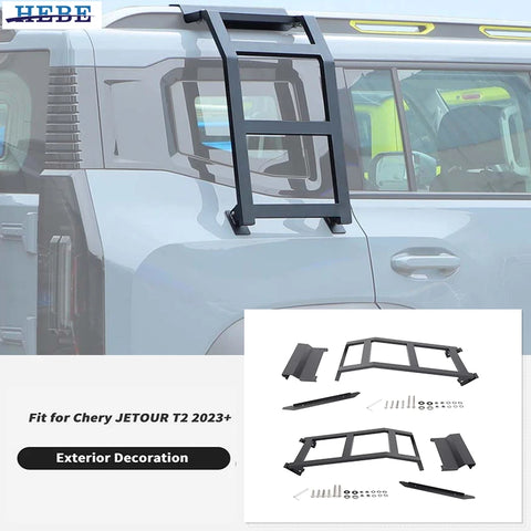 Climbing Ladder Rack For Chery Jetour Traveler T2 Car Interior Accessory HEBE