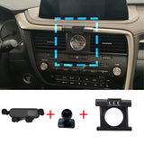 Smart Wireless Charging Phone Mount for Lexus RX 2016–2022