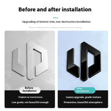 For Leapmotor C10 Car Blackening Modification Logo Letters Front Rear Badges Modification Sticker Car Interior Accessory OEM