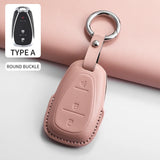Leather Car Key Case Cover