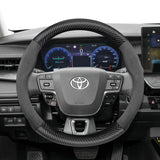 Suede Carbon Fiber Cover for Toyota Corolla RAV4 Car Interior Accessory Hocasen