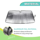 Mitsubishi Pajero Window Visor Sunshade 07-21 Car Interior Accessory HEBE