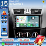2K QLED Android 15 Multimedia Player for Mazda 3 2004–2013 Android Head Unit RSNAVI