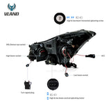 Projector Headlights with LED DRL for Accord 2008-2012 Car Interior Accessory Vland