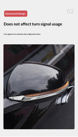Rearview Mirror Anti Collision Trim Strip Decoration for Mercedes Benz E300L, GLC300L, C260L, S450L, GLA, GLB