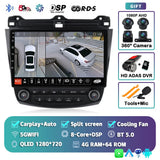 10.1-Inch Android 15 Head Unit for Honda Accord 2003–2008