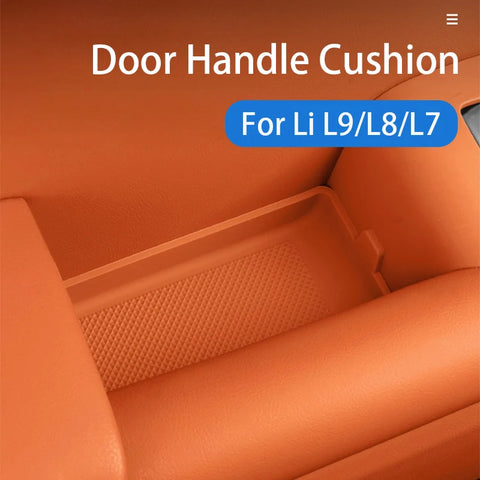For Li Lixiang L7 L8 L9 2022-2023 Car Door Inner Handle Door Bowl Storage Pad Anti-scratch Protection Pad Car Interior Access