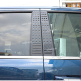 Window Cover Trim Black Aluminum for Dodge Ram 1500