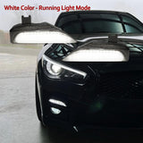 Smoked Sequential LED Turn Signals for Infiniti Q50 LED Ambient Light iJDM