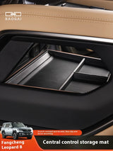 For Leopard 8 BYD Formula Leopard 8 Lower Console Storage Box - TPE Mat - Anti-Slip - Organizer - Interior Decor Interior Acc