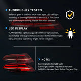 LED Tail Lights Sequential Signal for VW Golf 13-21
