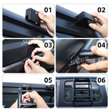 Rear Window Ladder Rack for Jeep Wrangler JL 2018-2025 Car Interior Accessory HEBE