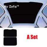 For Xpeng G6 2024 2025 2026 Car clip Sun Shades Glass Roof Sunshade Front Rear Sunroof Skylight Sun Visor Curtain Accessories