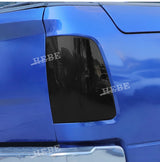 Tail Light Cover Black ABS For Dodge RAM 1500 2009-2017