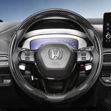 Quick-Release Carbon Fiber Steering Cover for Honda Civic