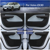 Door Anti Kick Mat Protector for Volvo EX30 2023+ Car Interior Accessory LINGLUYANG