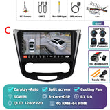 Android 15 Navigation Stereo for Nissan Qashqai J11 2013–2021