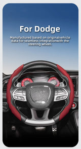 Breathable Sporty Steering Wheel Cover for Dodge Ram Car Interior Accessory Hocasen