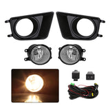 LED Angel Eye Fog Lights for Toyota Tacoma 2012-2015 Fog Light Assembly MAGIC COLORM Halogen