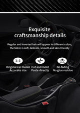 For Tesla Model 3 (2024-) / Model Y (2025-) Car Door Switch Button Anti Scratch Trim Sticker Carbon Fiber Interior Accessorie