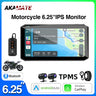 6.25 inch Motorcycle GPS Monitor DVR for Universal