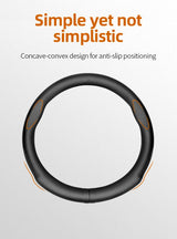 Ultra-Thin Breathable Leather Wheel for BMW Models Car Interior Accessory Hocasen