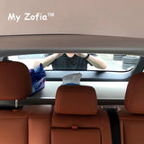 Car Rear Trunk Privacy Curtain Security Shield for Leapmotor C10 2024 2025 Trunk Accessories My Zofia