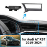 Smart Wireless Fast Charging Phone Mount for Audi A6 2019–2024