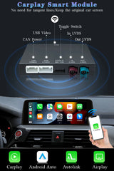 Wireless CarPlay Android Auto Interface for BMW NBT Systems CarPlay Retrofit Module AUTOTOP