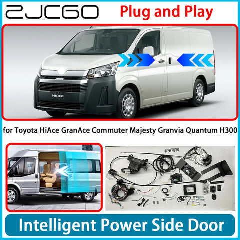 Electric Power Sliding Door Retrofit Kit for Toyota HiAce H300 Car Interior Accessory ZJCGO