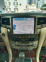 10.4-inch Android 13 GPS Navigation for Lexus LX570 2007–2015 Android Head Unit Aotsr