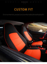 All-Season PU Leather Seat Covers for Smart Fortwo 451 Car Interior Accessory GMUNI