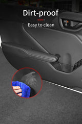 Suede Leather Door Anti-Kick Pad for GR86 Subaru BRZ