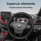 Proton Breathable Carbon Fiber Cover for Iriz Car Interior Accessory Hocasen
