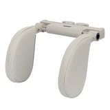 Ergonomic 360° Adjustable Auto Cervical Pillow with Memory Foam & Side Pads for Car Travel BMW Benz