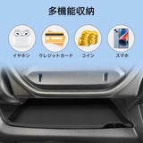Car Copilot Dashboard Storage Box for Suzuki HUSTLER 2021-2025 Silicone Organizer Interior Accessories Black Car Interior Acc