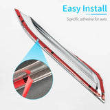 Rear Fog Light Cover Chrome for Smart 453 Car Interior Accessory GMUNI