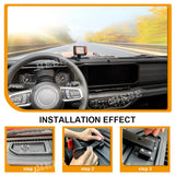 Center Console Phone Holder for Jeep Wrangler JL 2024 Car Interior Accessory HEBE