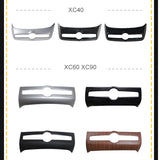 Carbon Fiber Audio Knob Cover for Volvo XC60 Car Interior Accessory LINGLUYANG