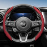 Sporty Breathable Leather Steering Wheel Cover Alfa Romeo