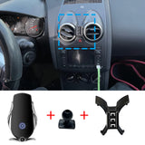 Smart Wireless Fast Charging Phone Holder for Nissan Qashqai